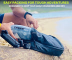Adventure Travel Packing Cubes, IP65 Water&Dust Proof Organizer Wet Bags