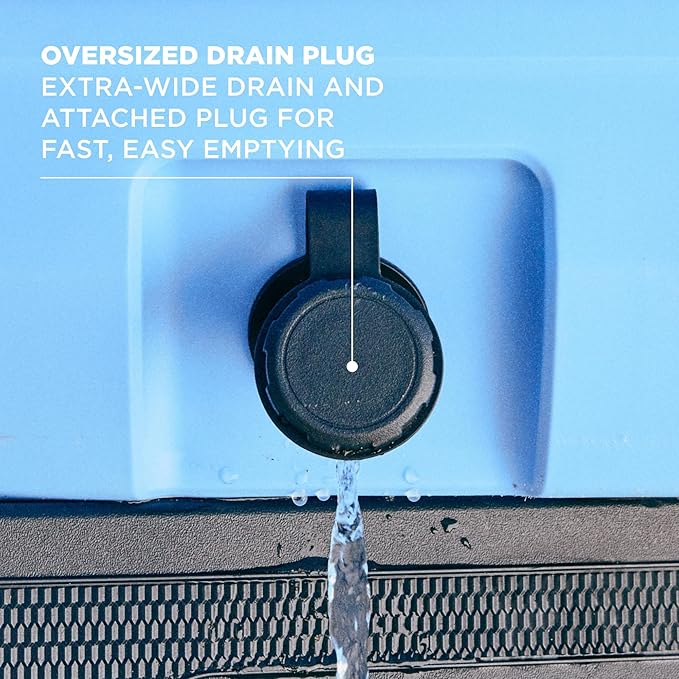 Coleman Pro Heavy-Duty 25qt Ultra-Light Premium Hard Cooler, Extra-Thick Insulation Keeps Ice up to 3 Days, 36-Can Capacity