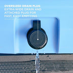 Coleman Pro Heavy-Duty 25qt Ultra-Light Premium Hard Cooler, Extra-Thick Insulation Keeps Ice up to 3 Days, 36-Can Capacity