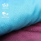 zzlamb Hooded Stadium Blanket,Waterproof Outdoor Camping Blanket Polar Fleece,Warm Windproof Portable for Stadium,Sports,Picnic,Beach,Car,Pets,56x75in Purple Green Fade