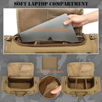 45L Gym Bag for Men & Women, Tactical Military Duffle Bag for Travel Weekender Gym Workout Deployment， Large Sports Bag for Hockey Football Baseball Soccer Basketball & Team training