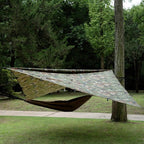 FREE SOLDIER Camping Tarp Waterproof Portable Multifunctional Outdoor Camping Traveling Awning Backpacking Shelter Rain Tarp (Camo 10×10.5ft)