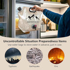 Collapsible Water Container with Spigot, 2.1 Gallon (8L) BPA-Free Portable Water Bladder – Leakproof Foldable Jug for Camping, Emergency Storage, Hiking & Outdoor Travel