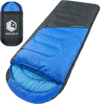 VENTURE 4TH Backpacking Sleeping Bag – XXL, Double and Single Sizes - Lightweight Warm & Cold Weather Sleeping Bags for Adults, Kids & Couples – Ideal for Hiking, Camping & Outdoor Adventures
