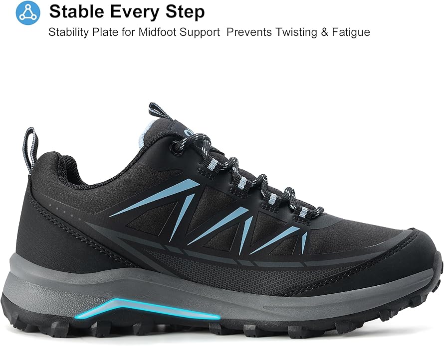 Women’s Hiking Shoes Lightweight Breathable Sneakers – Comfortable Non Slip Trail Walking Shoes for Outdoor Travel & Everyday Wear