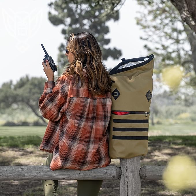 Xtreme Sight Line ~ AQUA RT Faraday Dry Bag ~ Water-Proof Faraday Dry Bag for Laptops, Tablets, and Mid-Size Electronics ~ Tracking/Hacking Defense ~ Black