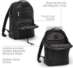 TUMI - Harrison Warren Backpack - 15-Inch Laptop Backpack - Stylish Women's & Men's Backpack for Travel & Business - Black Bombe