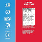 Nuun Sport Electrolyte Tablets with Magnesium, Calcium, Potassium, Chloride & Sodium, Gluten Free & Vegan, Fruit Punch, 8 Pack (80 Servings Total)