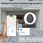 FIQI Air Tracker Tags 2-Pack (Black) – Compatible with Apple Find My (iOS Only), Bluetooth 5.4 Item Locator with Smart Tag for Wallet, Keys, Luggage & Bags, 90 dB+ Alert, 7g Lightweight, Matte Finish