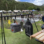 TRIWONDER Camping Travel Cookware Organizer Bag Cooking Utensils Storge Portable Pouch for Outdoor Barbecue Camping Cooking Spoon Chopsticks Organizing