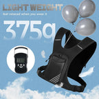 Running Hydration Vest Backpack Chest Bag with 800 ML Water Bladder, Minimalist Lightweight Running Vest for Women Men with Phone Holder, Extra Storage for Hiking Cycling Marathon