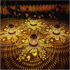 2 Pack Frog Solar Lanterns Outdoor Waterproof Hanging Solar Lights Frog Gifts for Women Men Mom Metal Decorative LED Outdoor Lanterns for Patio, Lawn, Landscape, Garden Decor, Yard Decorations