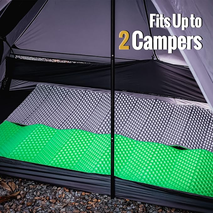 OneTigris Tetra Ultralight Tent, Upgraded, 1-2 Person, Waterproof, 3 Season, Ideal for Camping Hiking Trekking Backpacking Bushcraft