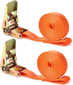 Camping Hammock for Outside with Insect-Proof Net (Orange, Staps*2)