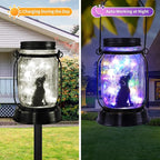 kyoryuger Dog Solar Colorful Lanterns Dog Lover Gifts for Women Men Dog Lovers Gifts Hanging Dog Lanterns with Stake for Yard Lawn Garden Decor Waterproof Dog Lights Torches