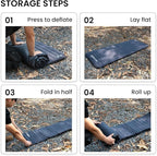 ONETIGRIS LIGHTDREAM Sleeping Pad Self-Inflating Foam Mat Mattress for Camping Backpacking Trekking Car Trips Travels