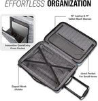 Samsonite Omni 2 PRO Hardside Expandable Luggage with Spinners, Arctic Silver, Carry-on