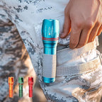 HAUSBELL High Lumen A100 LED Flashlight, Bright & Zoomable Tactical Flashlights Flash Light, with 2 Modes for Emergency and Outdoor Use Camping Accessories(4 Pack)