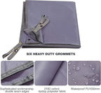 REDCAMP Waterproof Camping Tarp, 4 in 1 Multifunctional Tent Footprint for Camping, Hiking, Backpacking, Lightweight and Compact (150" X138")