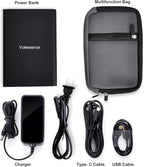 Power Bank with Dual USB-C Ports, 100W USB C Portable Laptop Charger, Fast Charging 64000mAh Battery Pack for Laptop, MacBook, Dell, IPad, HP, iPhone, Samsung Galaxy, Switch and More