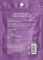 10 Pack Mosquito Repellent Bracelets Microfiber - for Kids & Adults, Natural DEET-Free