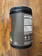 MTN OPS Ignite Energy Drink Powder, Naturally Gluten Free & Sweetened with Monk Fruit, Nitric Oxide Supplement Drink Mix, Caffeine & Nootropic Sugar Free Drink Mix, 45 Servings, Peach Lemonade