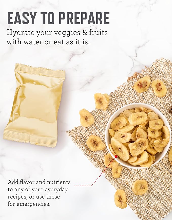 ReadyWise Emergency Food Supply - 104 Servings Freeze Dried Fruit and Vegetables Bucket, Protein Meals, Camping Essentials for Survival Food, Disaster Prepping Supplies, up to 25 Year Shelf Life