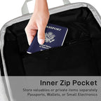 Compression Packing Cubes for Travel 6 Set Expandable Packing Organizers Durable Luggage Bags Organizers for Suitcases Travel Accessories (Black)