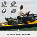 STOVER 5/10/25/30/40/55L Waterproof Backpack- Floating Dry Bag for Kayaking, Travel, Beach, Hiking, & Camping, Men/Women