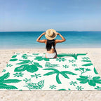 Beach Blanket, Waterproof Sandproof Beach Mat Lightweight Outdoor Picnic Blanket for Travel, Camping, Hiking