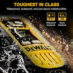 DEWALT FRS Walkie Talkies Long Range 2 Way Radio, 1 Watt, Waterproof & Rechargeable, 6 Pack with Gang Charger, DXFRS300-BCH6