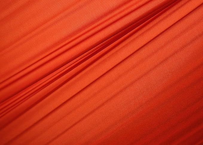 KAMMOK: Roo Single Ultra Light Hammock | Strong & 100% Recycled Fabric | Water Resistant, Ripstop Fabric | Comfortable, Packable, Lightweight (Adventure Grade, Ember Orange