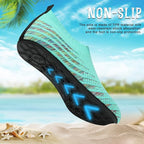 ANLUKE Womens Mens Water Shoes Barefoot Quick-Dry Aqua Socks for Beach Swim Surf Water Sport