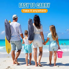 Lamberia Folding Beach Chair for Adults, Portable Low Beach Chairs with 300lbs Capacity, Lightweight Fodable Camping Chair for Travel, Picnic, Concert & Outdoor Activities, Blue