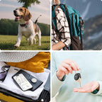2026 [Apple MFi Certified] (iOS Only) Bluetooth Tracker Smart Finder for Apple Find My iPhone Keys Finder GPS Tracker, 5-10 Years Staying Power, Keys Finder and Item Locator for Wallet, Bags, Passport