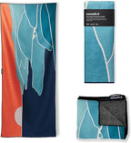 Nomadix Original Towel - Perfect for Beach, Pool, Travel, Camping, Yoga - Made with Recycled Materials - Super Absorbent - Sand Resistant - Big Sur - 72.5x30