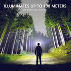 Vekkia Ultra Bright LED Headlamp Flashlight (2 Pack), White and Red Light Headlight with Adjustable Headband, IPX6 Waterproof Head Lamp for Outdoors,Camping,Running,Cycling,Hiking. Batteries Included