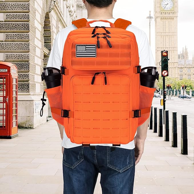 Military Tactical Backpack 45L/25L 3 Day Assault Pack Molle Daypack Hiking Backpack for Men and Women