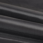 Univivi Garment Bag 60inch Lightweight Suit Bags for Closet Storage, Hanging Clothes Cover 3 Pack with Zipper and Eye-Hole Carry Handles for Folding for Tuxedos Coats Dresses, Black