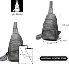 Sling Bag Crossbody Bags for Women Small Cross Body Bag Fanny Packs Chest Sling Purse for Daily Travel Leisure Sport