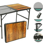 ROCK CLOUD Portable Camping Table Ultralight Aluminum Folding Grill Table Small Camp Table for Beach Hiking Backpacking Outdoor Picnic RV BBQ