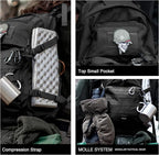 Mardingtop Military Tactical Backpack 25L Molle Hiking Backpack for Backpacking,Cycling and Biking