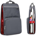 Unisex Foldable Vertical Backpack Organizer Insert for Tote Bag, Carry On, Picnic, Camping - With Pockets & Handle