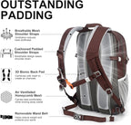 MOUNTAINTOP Hiking Backpack,Lightweight Travel Backpack for Men Women Outdoor Backpacking, Camping