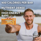 SOS Food Lab Emergency Food Bar (18 Energy Bars, 9 Assorted Flavors) - 400 Calorie, Low Sodium, Nutrient Dense Millenium Bar - Ready to Eat, 5 Year Shelf Life Survival Food for Disaster Preparedness