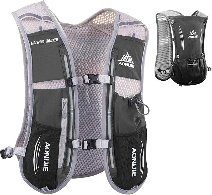 YAPJEB Hydration Vest - 5L Running Water Backpack for Trail, Marathon, Cycling, Hiking - Outdoors Pack