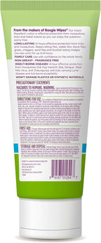 Boogie Insect Repellent Lotion, Keep Mosquitoes, Ticks and Flies Off, DEET Alternative Repellent, Up to 14-Hour Protection, Fragrance-Free, Odorless Lotion, 6 Ounce