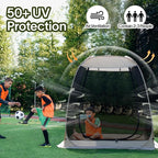 Alvantor Pop Up Screen Tent House Room Instant Outdoor Camping Canopy Sun Shelter Gazebo for Patio, Backyard & Deck, Privacy Tent(2-10 People, 8'x8' 10'x10' 12'x12')