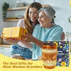 2 Pack Dragonfly Solar Lanterns Outdoor Waterproof Solar Garden Decor, Birthday Gifts for Women Mom Grandma, Metal Hanging Lights with Shepherd Hook for Outside Yard Patio Pathway Backyard Porch