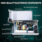 VAYALT 12V 100A 1200W DC Switching Power Supply, Universal Regulated Switching AC 110V/220V to DC 24V Transformer, Power Supply for Industrial, CCTV, Computer Project, LED Strip Light(No Power Cord)